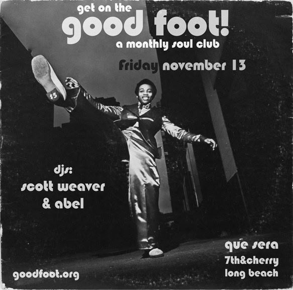Good Foot flyer, 13 November 2009