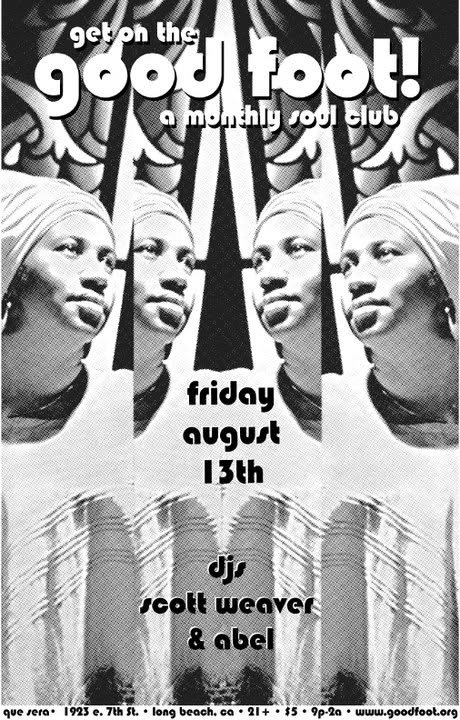 Good Foot flyer, 13 August 2010