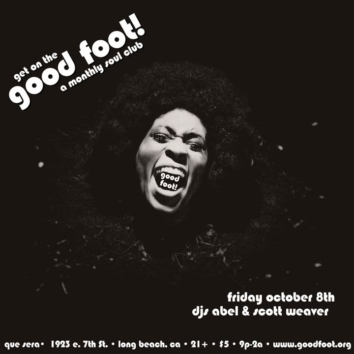 Good Foot flyer, 8 October 2010