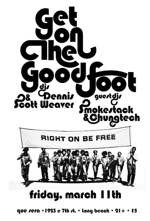 Good Foot flyer, 11 March 2011
