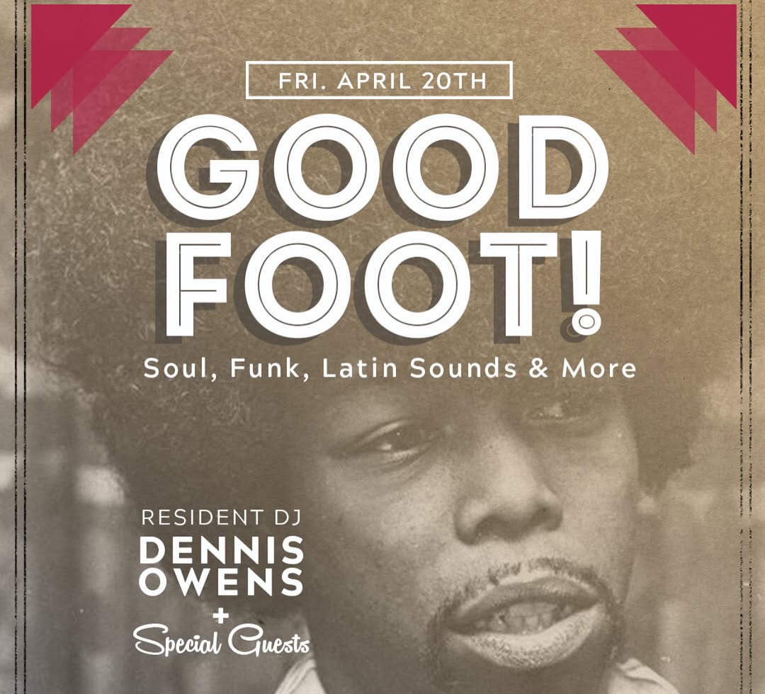 Good Foot flyer, 20 April 2018