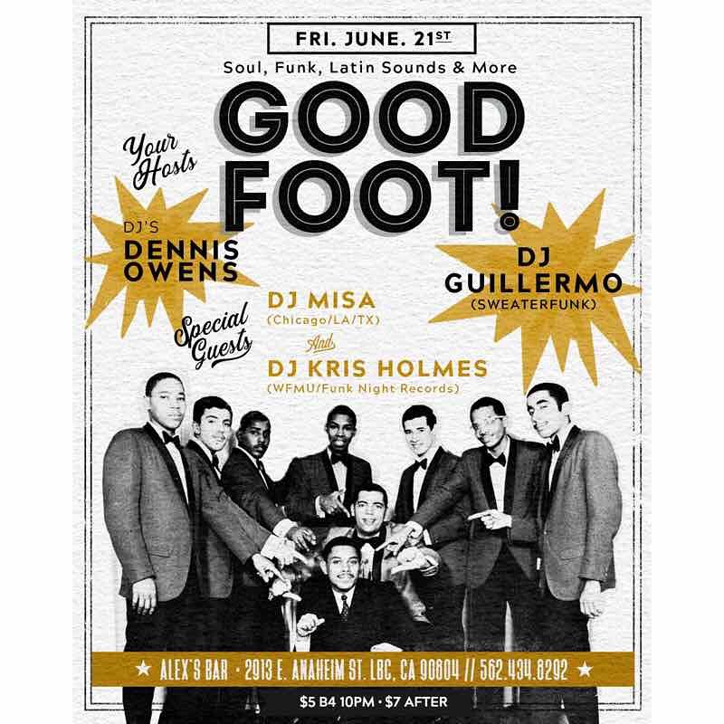 Good Foot flyer, 19 June 2019