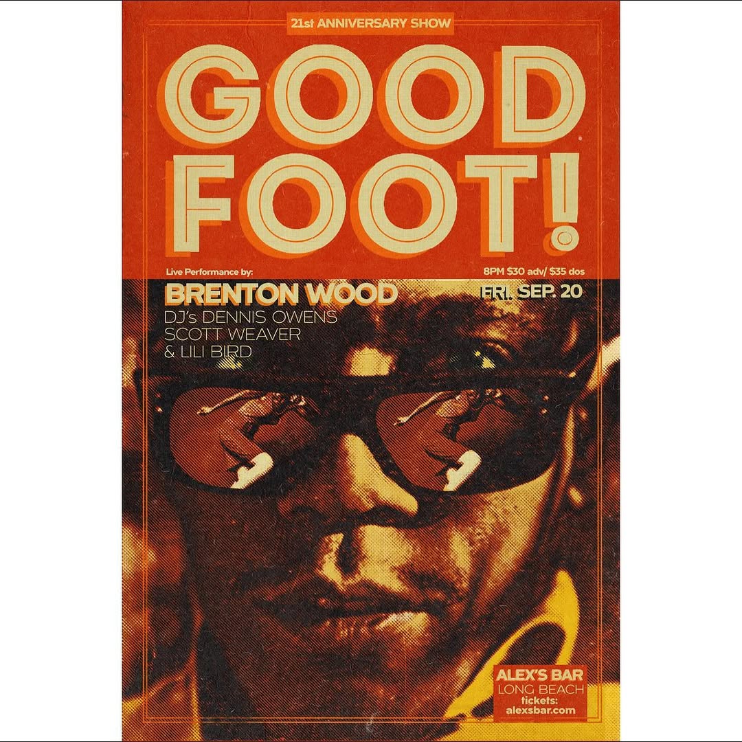 Good Foot flyer, 12 August 2019