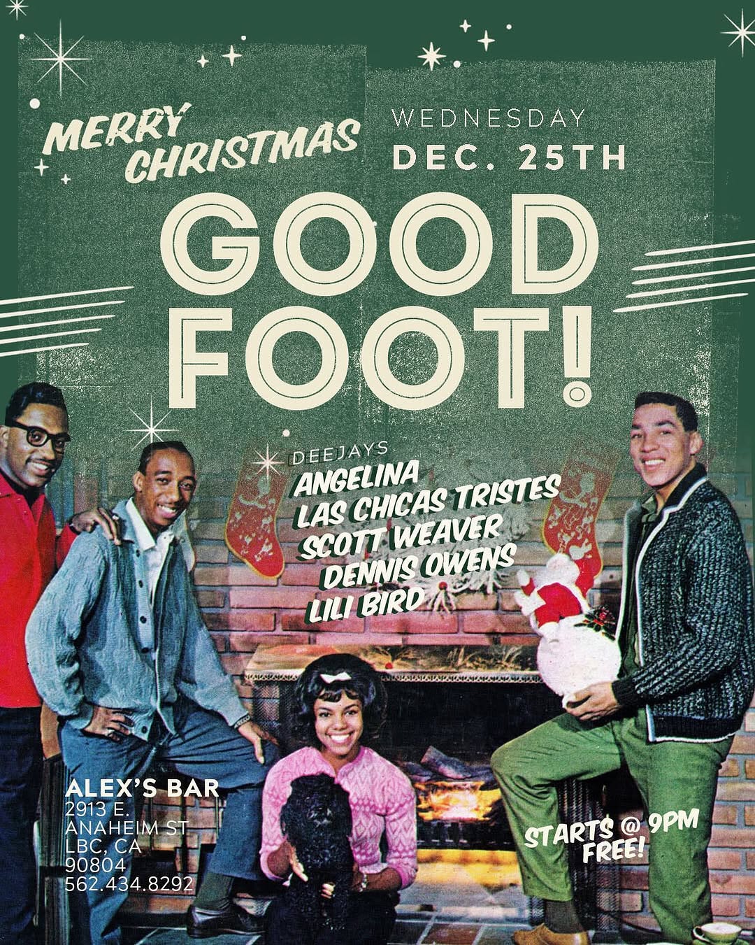 Good Foot flyer, 23 December 2019