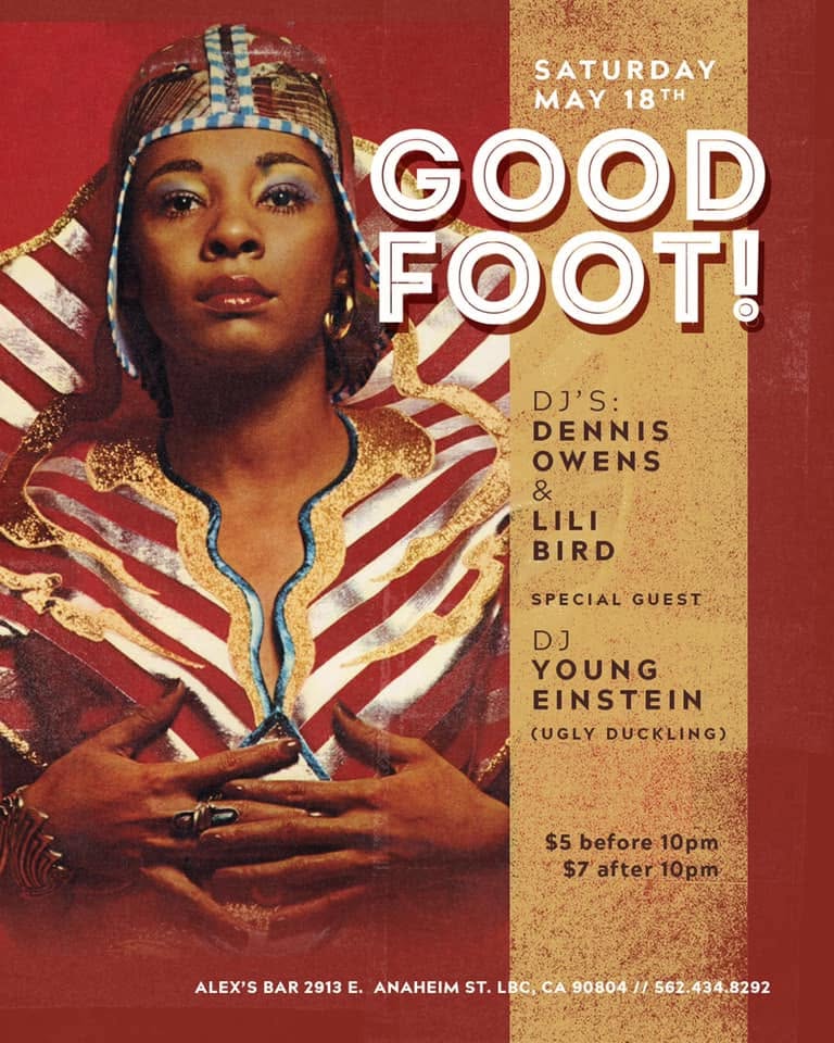 Good Foot flyer, 18 May 2019