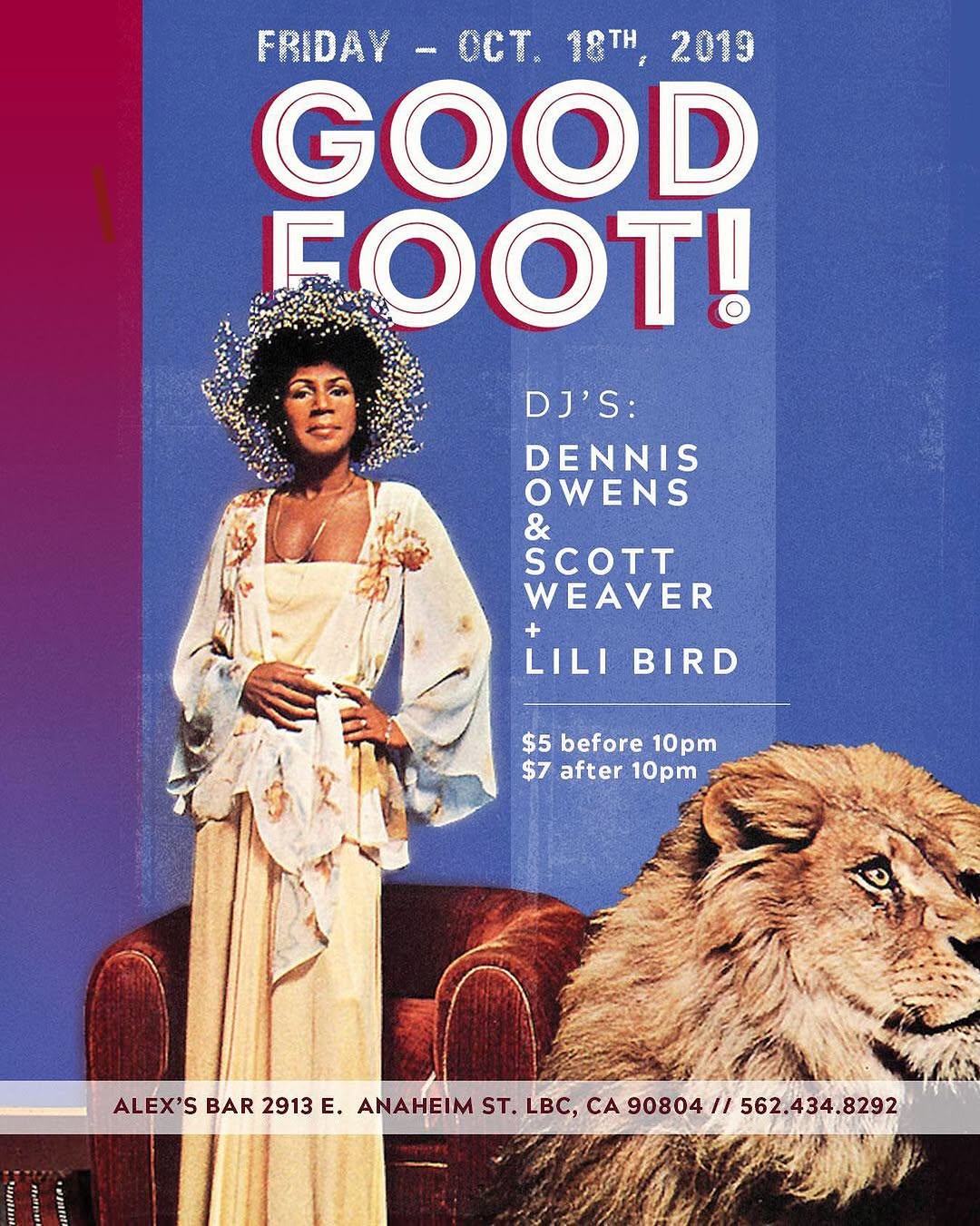 Good Foot flyer, 18 October 2019