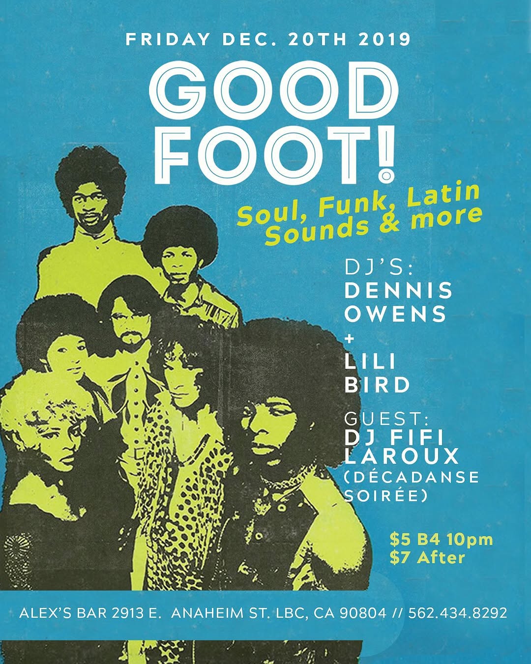 Good Foot flyer, 20 December 2019