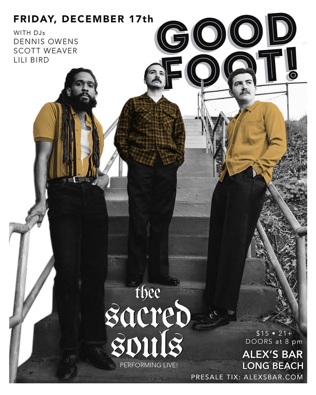 Good Foot flyer, 15 November 2021