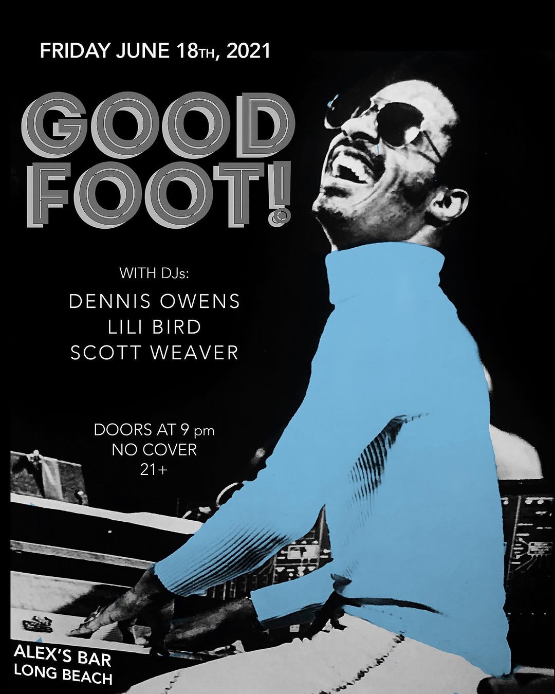 Good Foot flyer, 18 June 2021