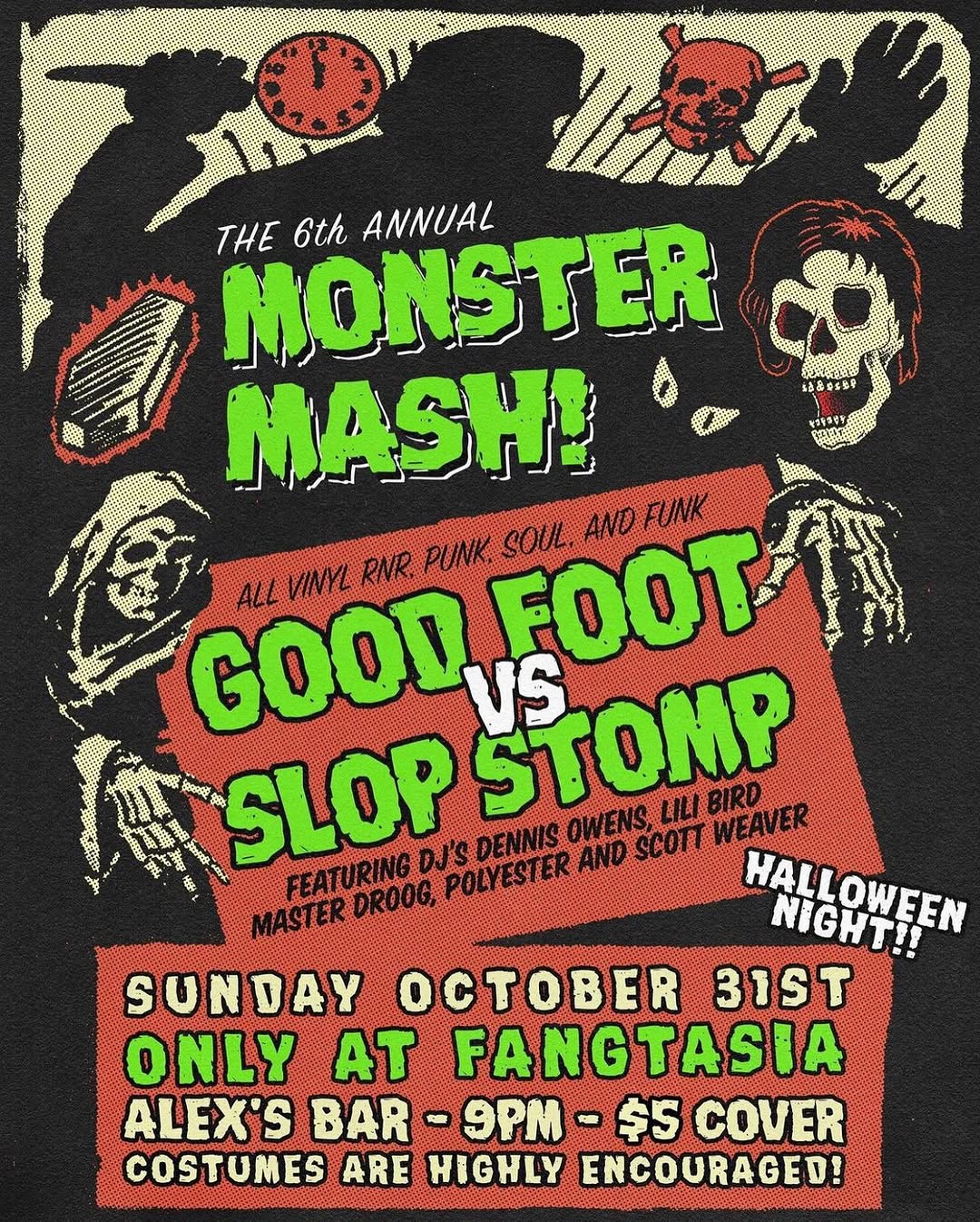 Good Foot flyer, 31 October 2021