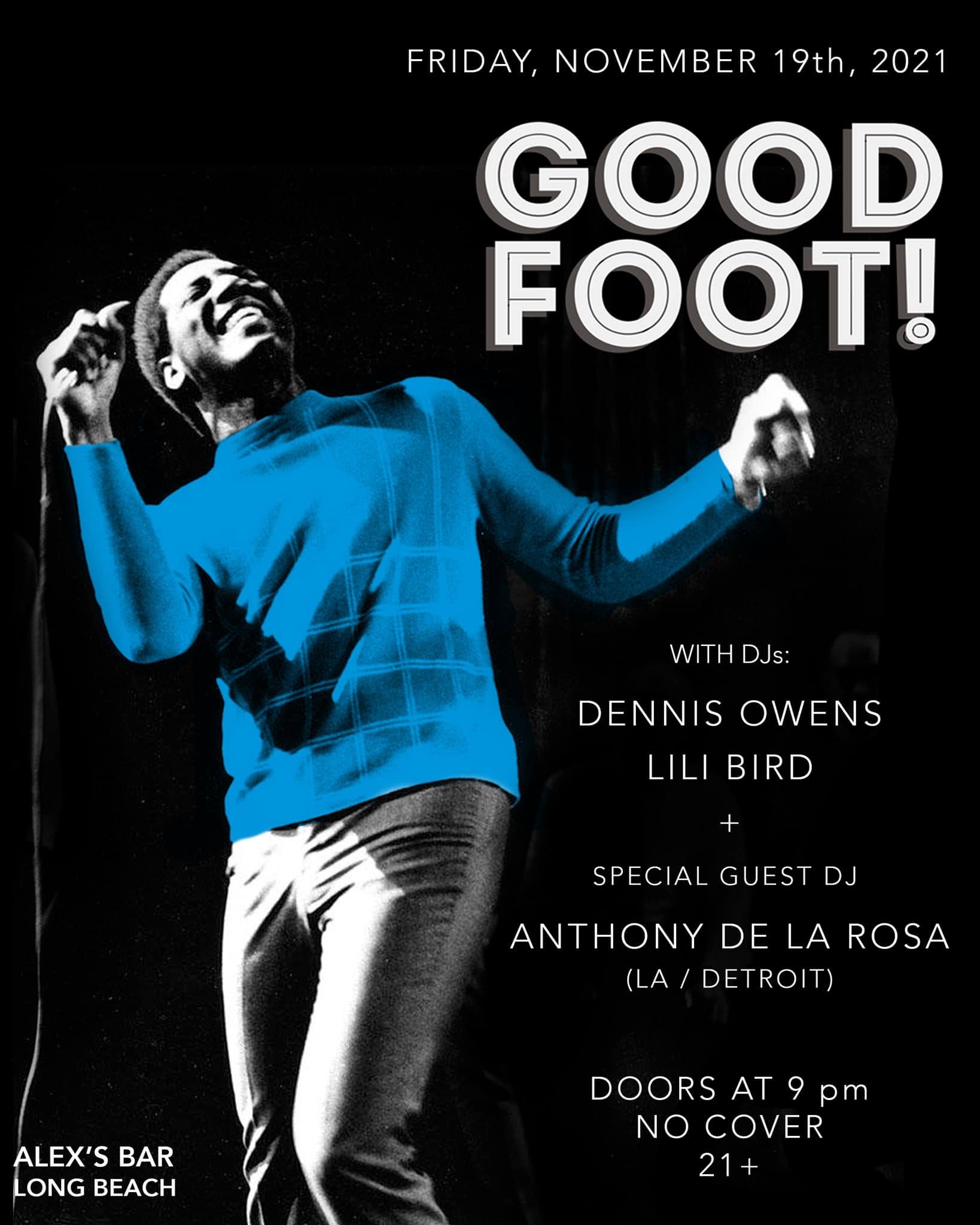 Good Foot flyer, 19 November 2021