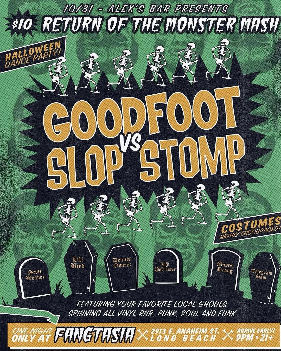 Good Foot flyer, 25 October 2022