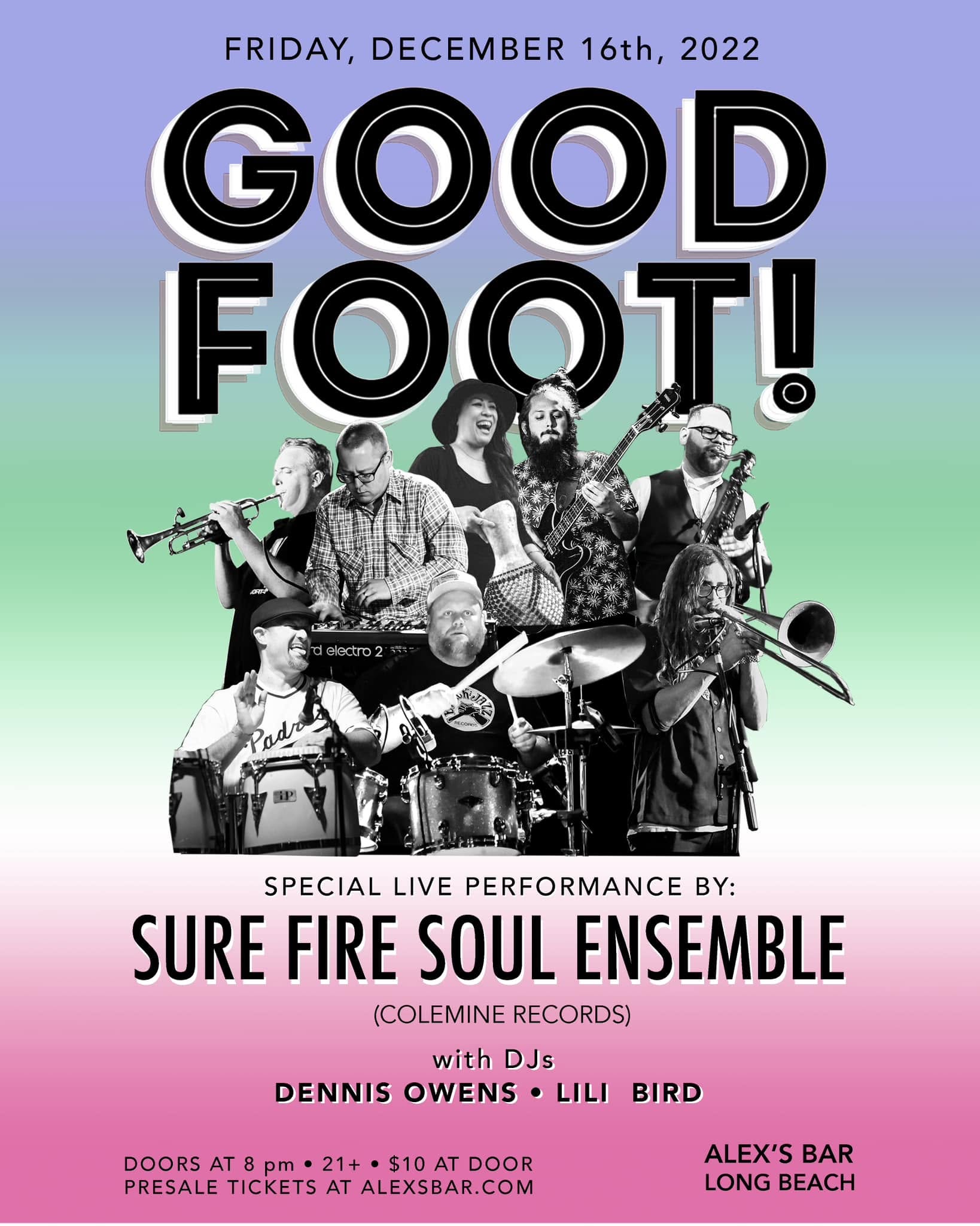 Good Foot flyer, 16 December 2022