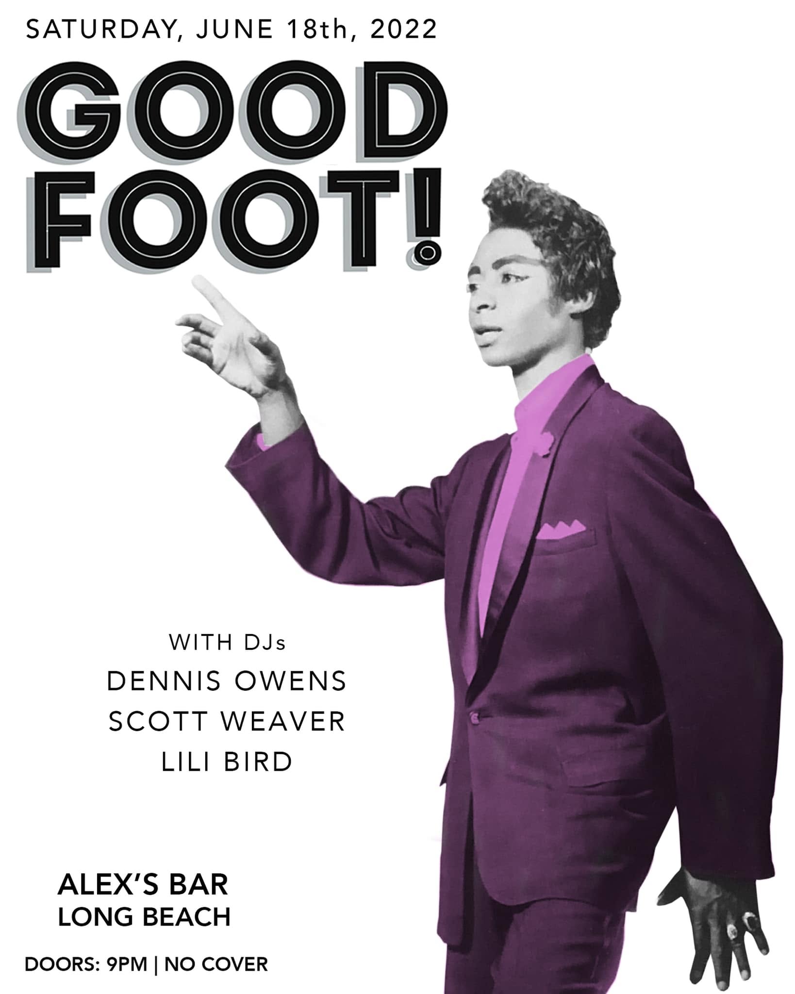 Good Foot flyer, 18 June 2022