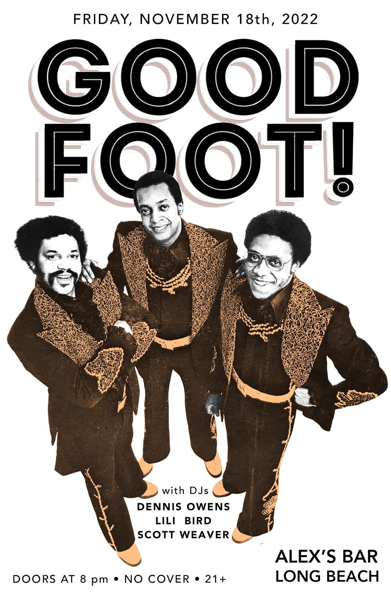 Good Foot flyer, 18 November 2022