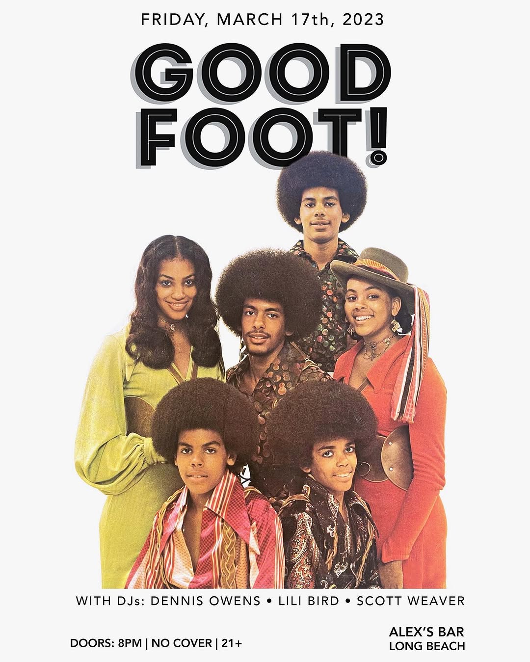 Good Foot flyer, 10 March 2023