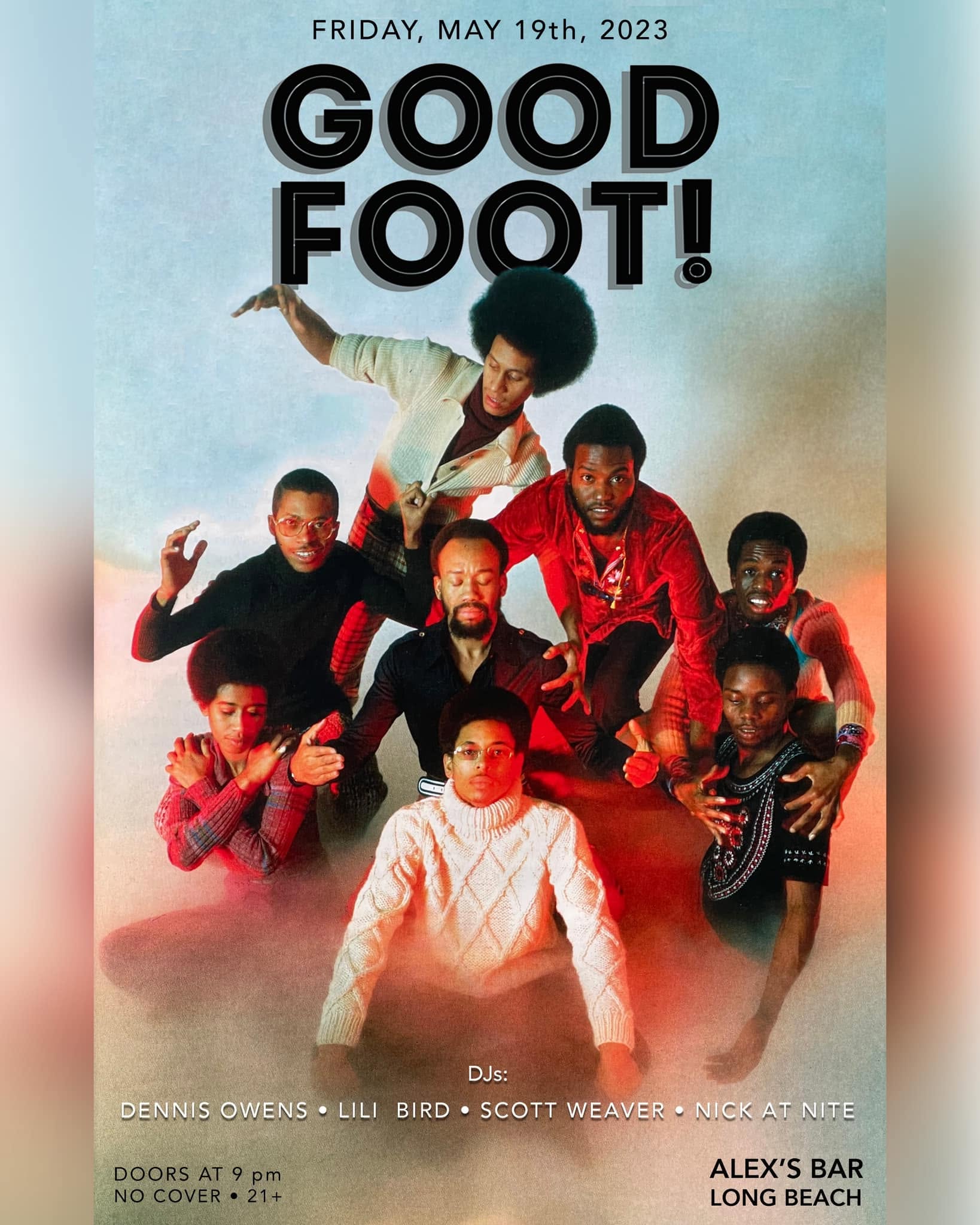 Good Foot flyer, 19 May 2023