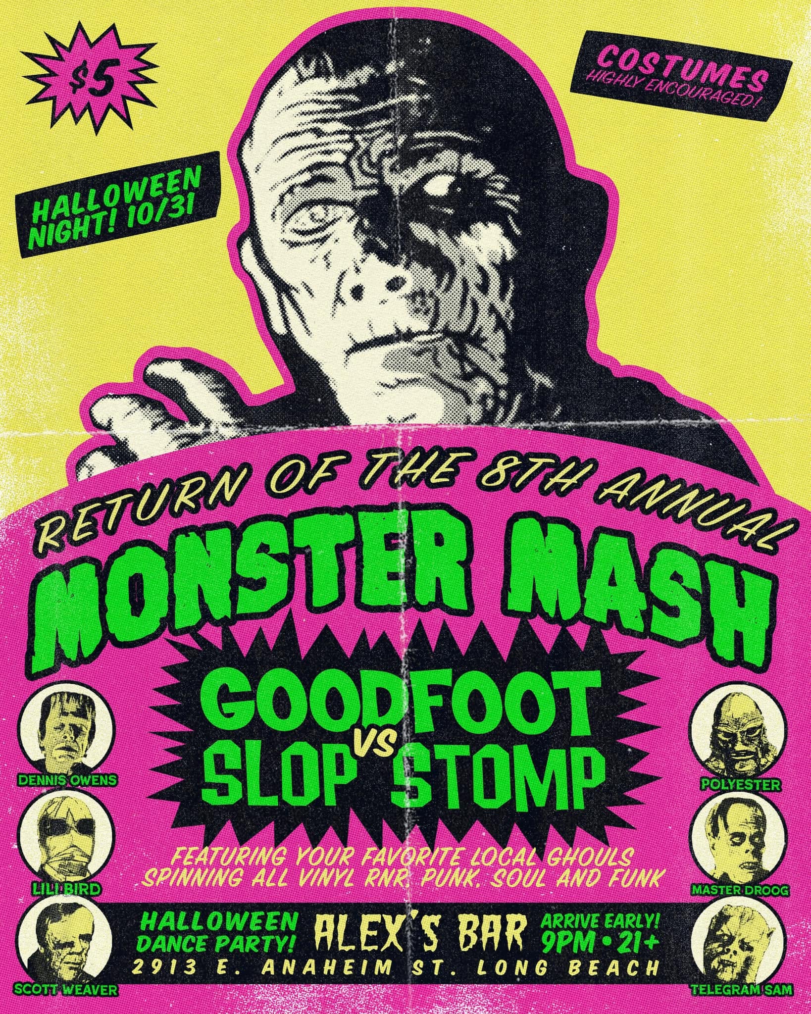 Good Foot flyer, 31 October 2023