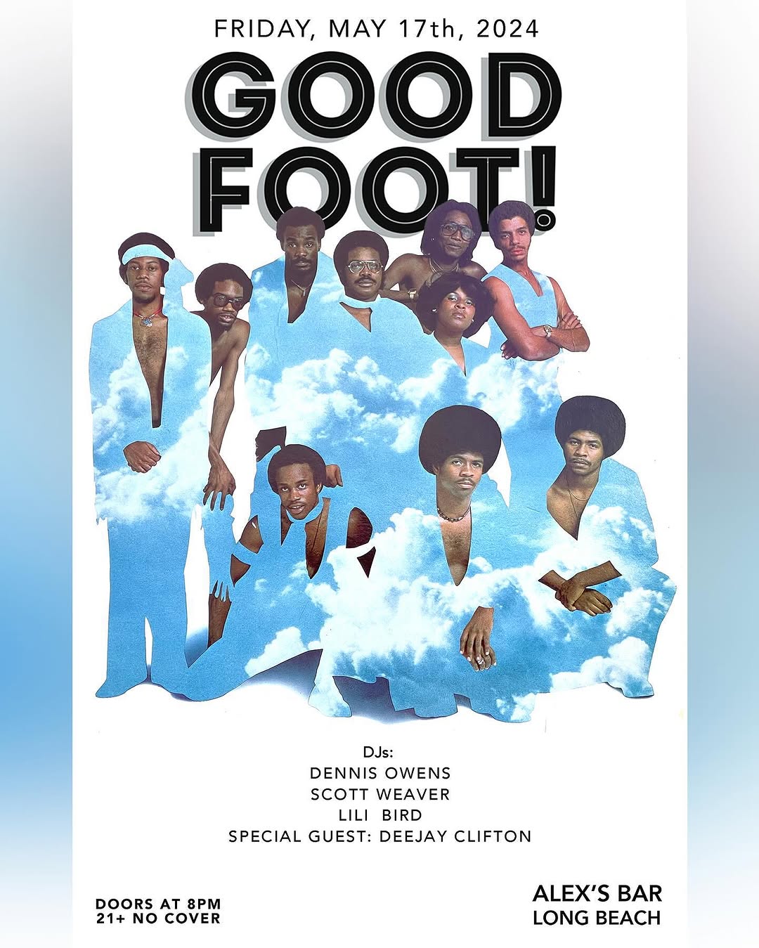 Good Foot flyer, 13 May 2024