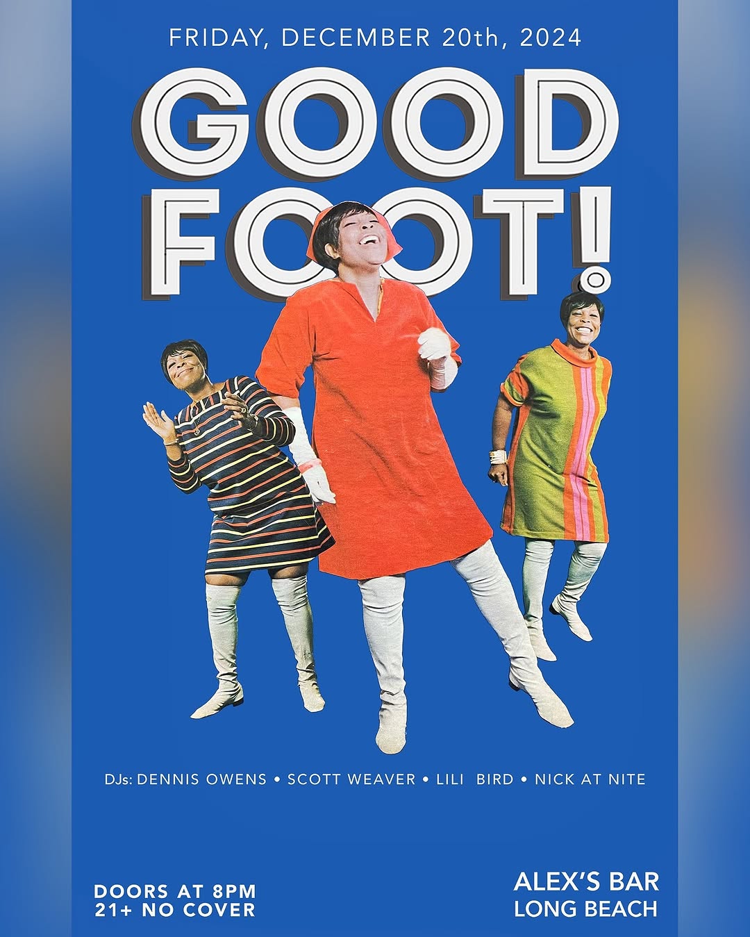 Good Foot flyer, 18 December 2024