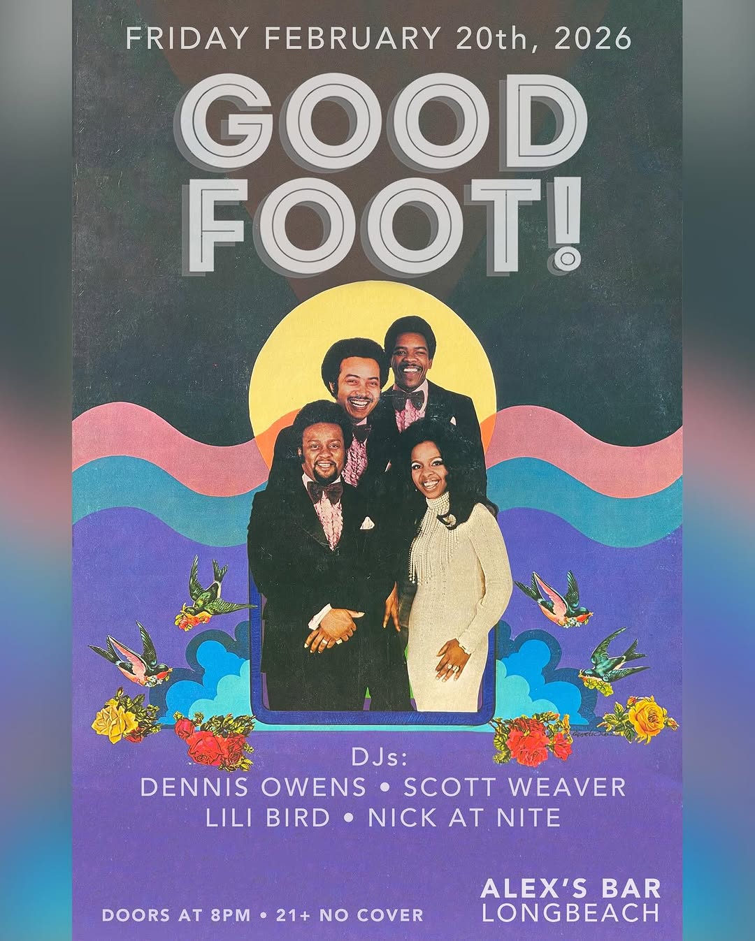 Good Foot flyer, 10 February 2026
